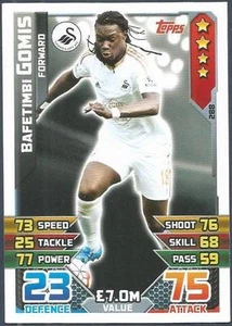 TOPPS MATCH ATTAX 2015-16- #288-SWANSEA CITY-BAFETIMBI GOMIS - Picture 1 of 1
