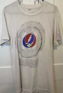 Vintage 90s Grateful Dead Motif Almanac Shirt Size L SUPER RARE - Picture 1 of 7