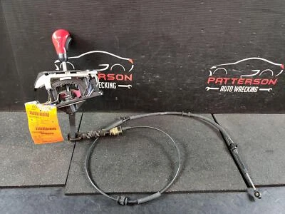 2004 FORD THUNDERBIRD КРАСНЫЙ АВТОМАТИЧЕСКИЙ НАПОЛЬНЫЙ ПЕРЕКЛЮЧАТЕЛЬ ПЕРЕДАЧ СЕЛЕКТОР С КАБЕЛЯМИ - Изображение 1 из 4