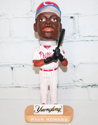 NEW Clearwater Threshers Philadelphia Phillies Ryan Howard Bobblehead Yuengling Cover