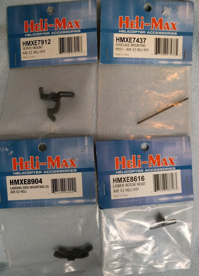 Heli-Max Servo Mount, Lower Rotor Head, Landing Skid Mounting Axe EZ New - Image 1 of 1