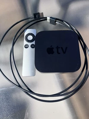 Apple TV - Modelo A1469 / Mando a distancia Modelo A1294 / Apple TV Control remoto suave Foto 1 de 4