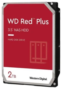 WD Red Plus NAS 3.5"Internal HDD SATA 6Gbps, 2TB - WD20EFPX - Afbeelding 1 van 2
