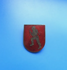 #6096# Joli Insigne Militaire Signé Fibru/ Bruxelles/ Rare