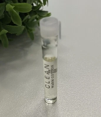 Новый женщин чистый теплый хлопок духи EDP флакон брызги образец 0,04 жидк. унц. не спрей - Изображение 1 из 4