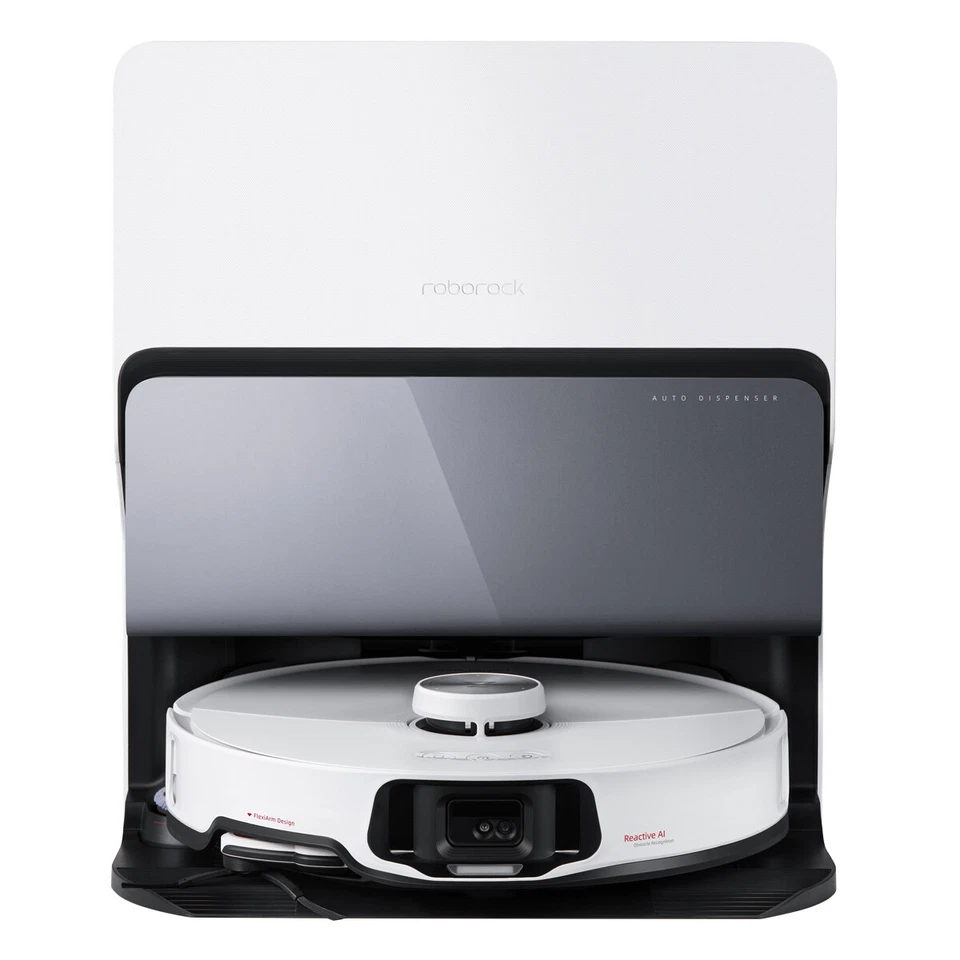 Roborock S8 MaxV Ultra Saugroboter mit Wischfunktion mit Absaugstation Weiß Neu