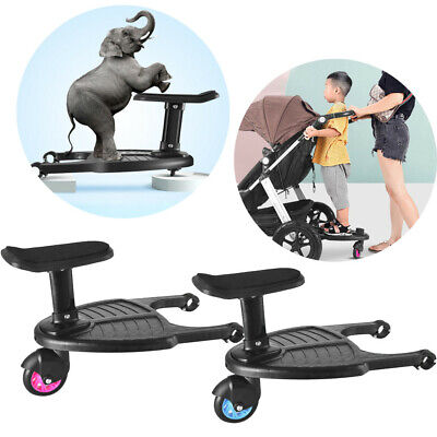 Wheeled Buggy Board Pushchair Stroller Kids Safety Comfort Step Board Up To 25Kg • 84.62$