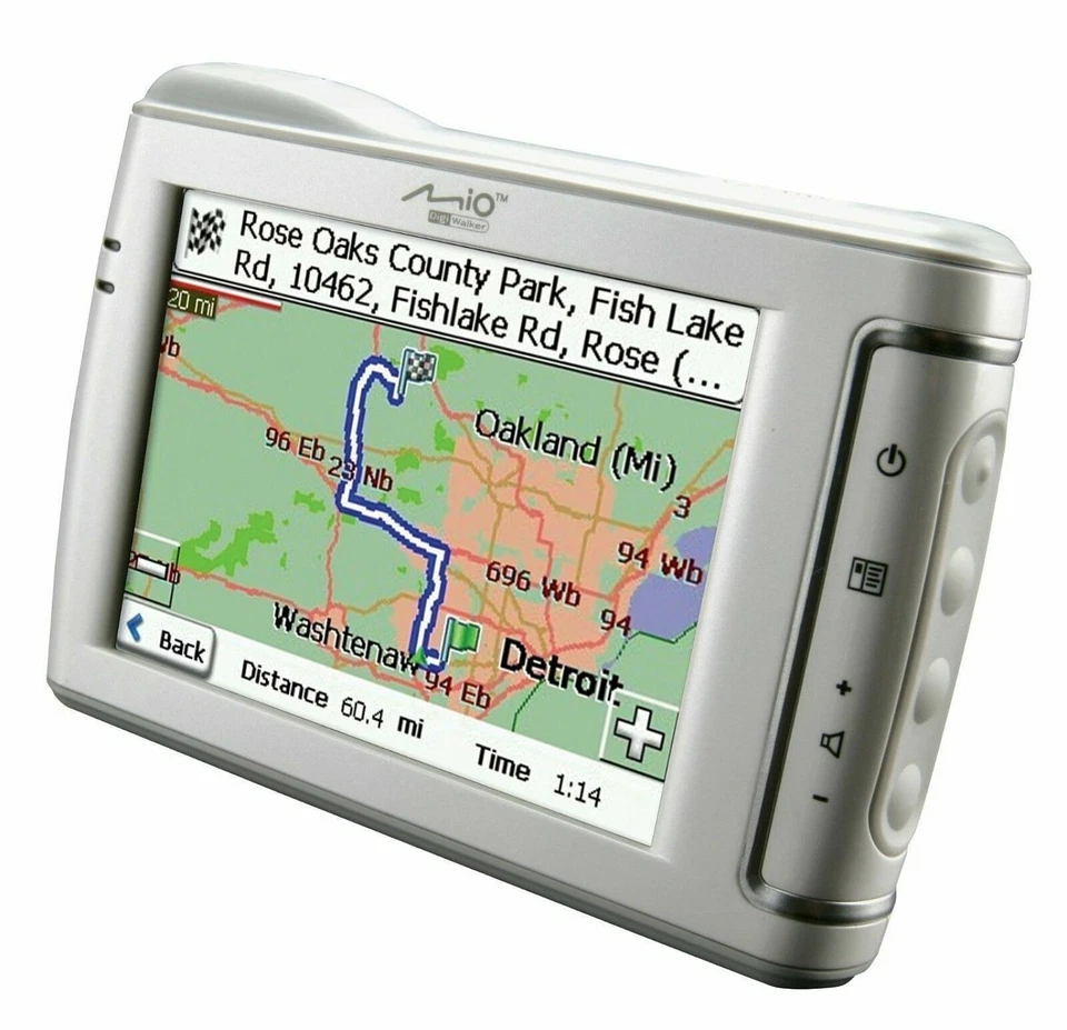 Mio DigiWalker C310x Car Portable GPS Navigator System 3.5" US Puerto Rico Maps - Image 1 of 1