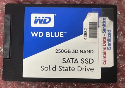 Western Digital WD Blue 3D NAND 250GB 2.5" Internal SSD - Image 1 of 2