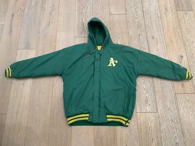 Chaqueta Parka Con Capucha Años 90 Oakland Athletics Años A por Starter Talla XL Foto 1 de 4