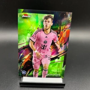 2024 Topps Finest MLS Neon Green /125 #46 Noah Allen RC Inter Miami CF - Picture 1 of 2