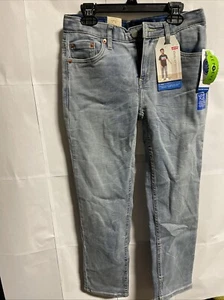 Boys Levi's 502 Tapered Fit Strong Performance Jeans in Regular 12reg 26W27L. - Picture 1 of 2