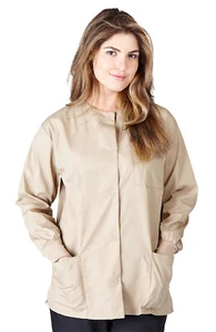 Medical MD Nursing Long Sleeve Scrubs Warmup Jacket XS-S-M-L-XL-2XL-3XL sizes  - Picture 1 of 26