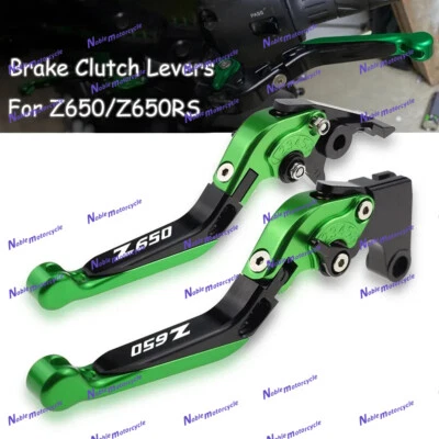 For KAWASAKI Z650 z650 2017-2023 Brake Clutch Levers Handles Folding Extendable - Image 1 of 4