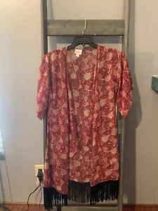 NWT- Lularoe Monroe Komono - Size Small -Cover Up - New - Picture 1 of 5