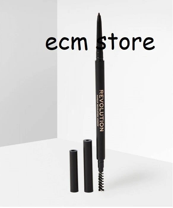 REVOLUTION Crayon A Sourcils Dark Brown Fini Naturel Ultra Fin / EBQQ - Photo 1/1