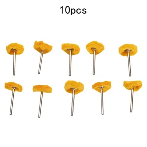 10x 25mm Poliertuch Polierstift Polierbürst für Metallwerkstoffen Polierwerkzeug - Picture 1 of 6