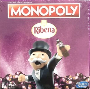 RARE COLLECTORS LIMITED EDITION HASBRO RIBENA MONOPOLY mini Board Game SEALED. - Picture 1 of 10