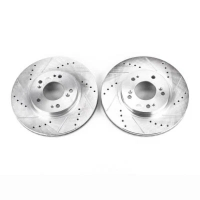 PowerStop Disc Brake Rotor Set - Fits Mitsubishi Endeavor 2004-2008, Mitsubishi — 第 1/4 张图片