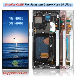 Ecran de remplacement pour Samsung Galaxy Note20 Ultra 4G N985 5G N986 OLED - Photo 1 sur 37