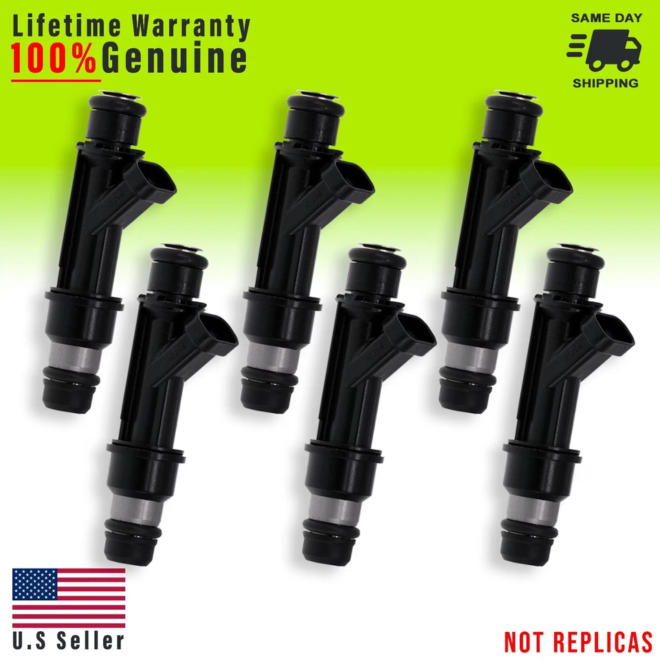 Juego de inyectores de combustible Delphi OEM (6) 12586554 para Chevrolet Lumina 3,1 L V6 Foto 1 de 1
