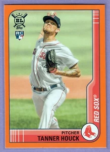 2021 Topps Big League Tanner Houck Orange Rookie RC #240 Red Sox SP - Picture 1 of 2
