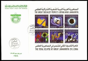 LIBYA 2006 Eclipse Astronomy (m/s FDC)