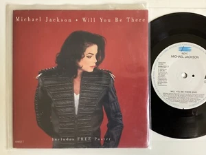 Michael Jackson, will you be there 7” 45 SINGLE VINYL poster sleeve, tested NM 1 - Bild 1 von 5