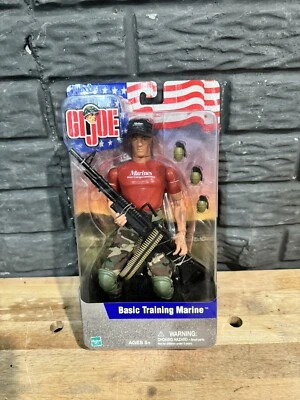 Hasbro G I Joe USMC 2001 Entrenamiento Básico Marina Nuevo Sellado Juguete Coleccionable  Foto 1 de 3