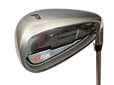 Nickent 6DX Tungsten PW Iron Club: True Temper Dynalite Reg Flex Steel Shaft RH - Image 1 of 4