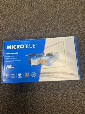 BLUE DIAMOND PUMPS Blue Diamond MicroBlue X86-003 Condensate Removal Pump With Reservoir