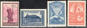ARGENTINA 1934/5 STAMP Sc. # 414/7 MH - Picture 1 of 2