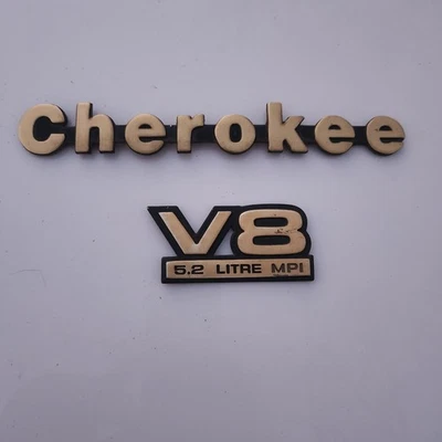 Emblema MPI dorado V8 5,2 litros para Grand Cherokee ZJ (93-95) Foto 1 de 4