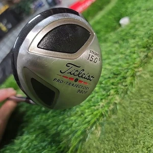 RH Titleist 3 Holz 980F Pro Trajectory 15 Grad Stiff Flex Schaft 42,5" GoldS300 - Bild 1 von 20