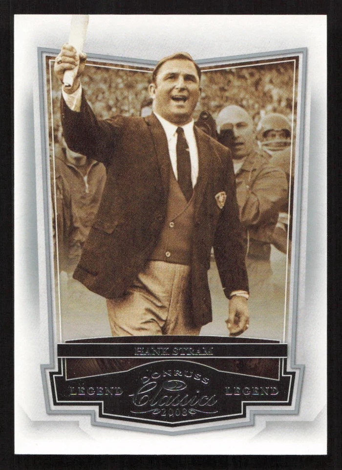 2008 Donruss Classics Hank Stram #/999 #110 Card - Image 1 of 2