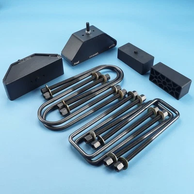 80-86 F250 F350 3.5" Axle 4WD W/ Auxiliary Front 2.5" Rear 2" Leveling Lift Kit - Image 1 of 4