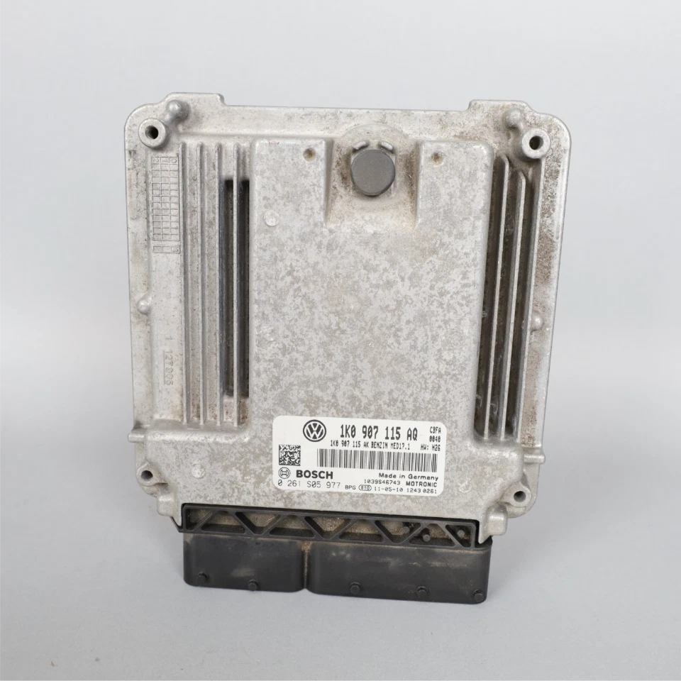 Computadora de motor Volkswagen Golf GTI 2010-2012 ECU ECM DME 1K0907115AQ OEM usada Foto 1 de 4