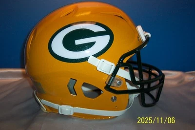 CASCO DE FÚTBOL AMERICANO GREEN BAY PACKERS SCHUTT TAMAÑO COMPLETO Foto 1 de 4