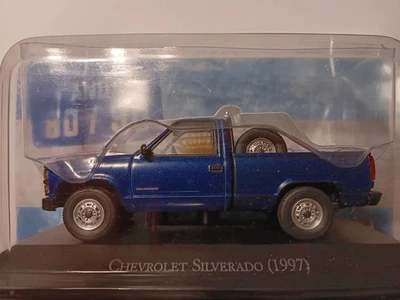 salvat lot de 3 chevrolet 1/43 2 berlines et 1 pick up silverado 1997 - Photo 1/4