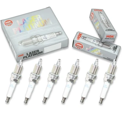 6 bujías láser platino NGK para Chrysler Prowler 2001-2002 3,5 L V6 fb Foto 1 de 4