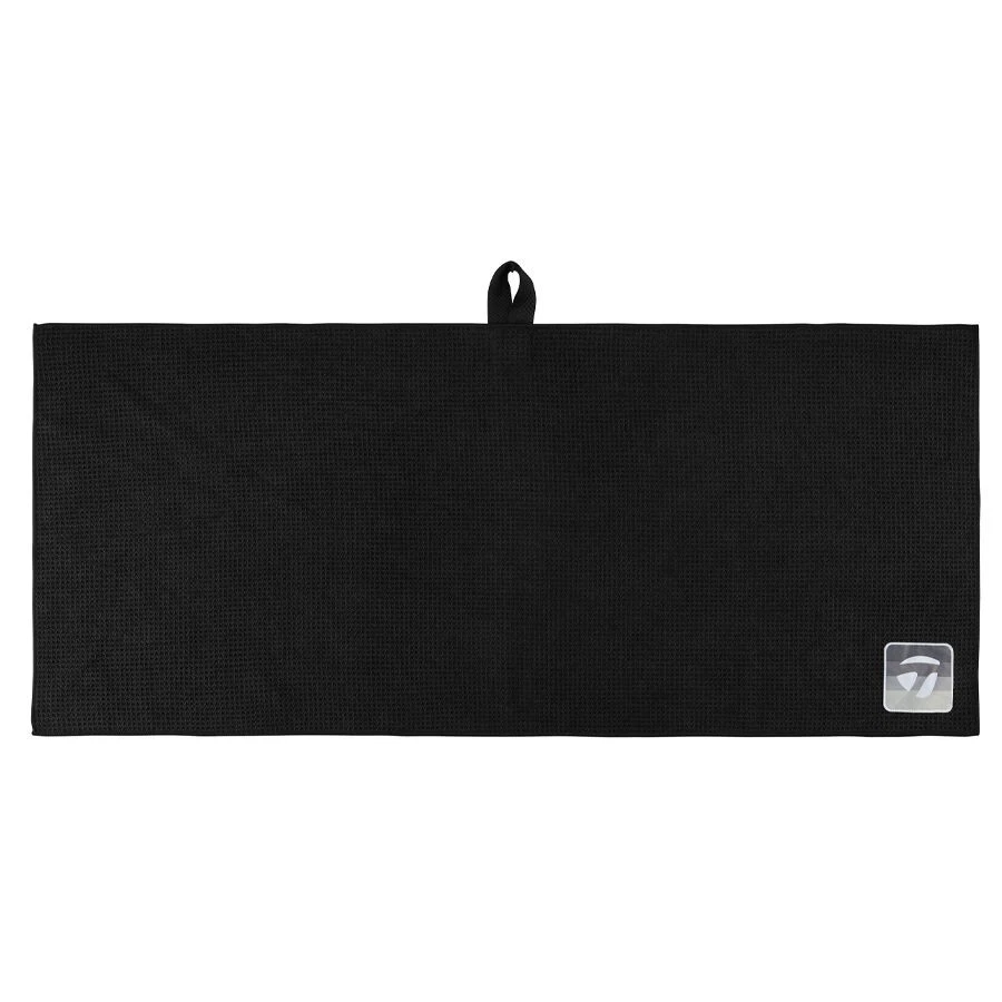 TaylorMade Golf Magnetic T-Bug Players Golf Towel - Black - Image 1 of 1