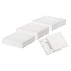 Canvas for Painting, 6 Pack 4x4" 5x5" 6x6" Oil Paint Set Art Supplies - Picture 1 of 6