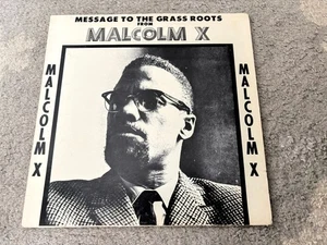 1982 Malcolm X “Message to the Grass Roots” LP - Picture 1 of 3