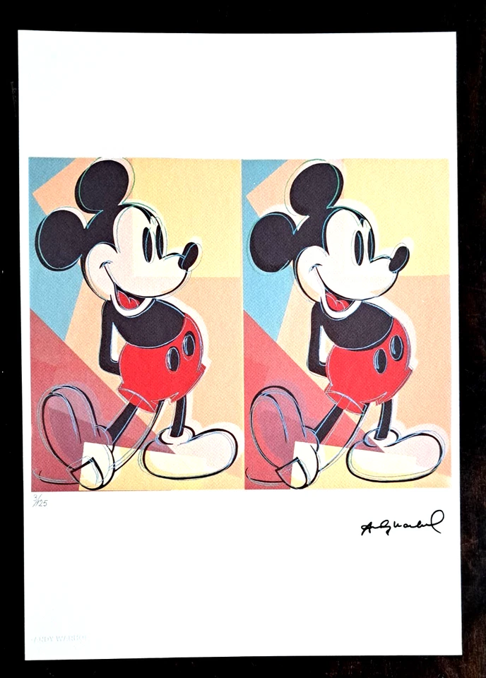 Andy Warhol Lithographie - Limitierte  Auflage  3/125 - Bild 1 von 4