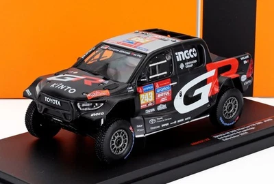 MODELLINO AUTO STATICO IXO TOYOTA GR DKR HILUX BOTTERILL RALLY DAKAR 2024 1/43 - Immagine 1 di 4