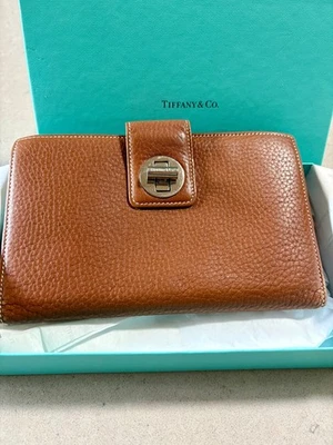 Tiffany&Co. Tiffany Leather Turnlock Wallet - image 1 of 4