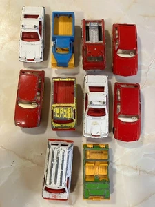 Job Lot 10 x CORGI CUBS - Vintage  Model Cars/Vehicles Well Used (286) - Picture 1 of 8
