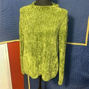 Odeon Belford Sweater Womens Size Small Green - Picture 1 of 5