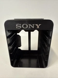 Sony Video 8 Cubo de Almacenamiento Cassette Cinta de Video Negro Soporte Estuche Montable en Pared - Imagen 1 de 6