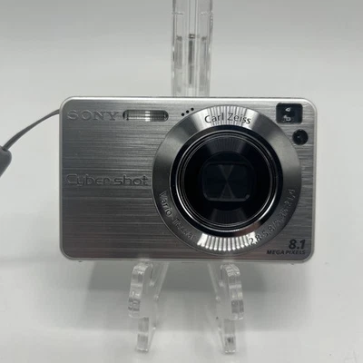Sony Cyber Shot DSC-W130 8.1mp Silver - FAULTY - Image 1 of 4
